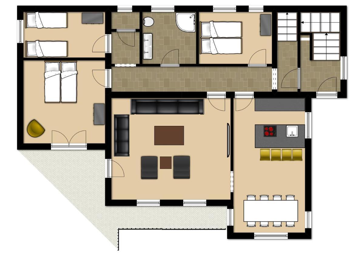 Haus Almkreek Apartment Kaprun Bagian luar foto
