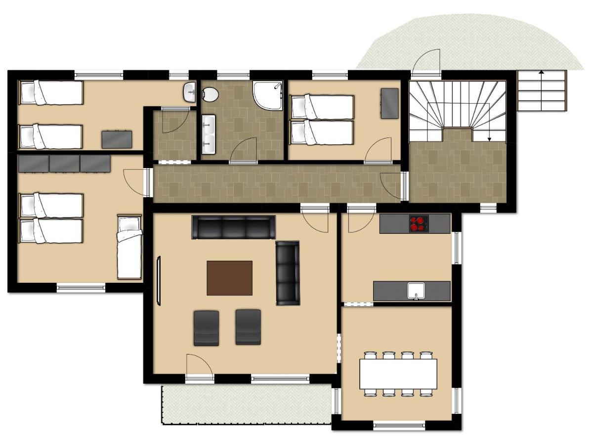 Haus Almkreek Apartment Kaprun Bagian luar foto